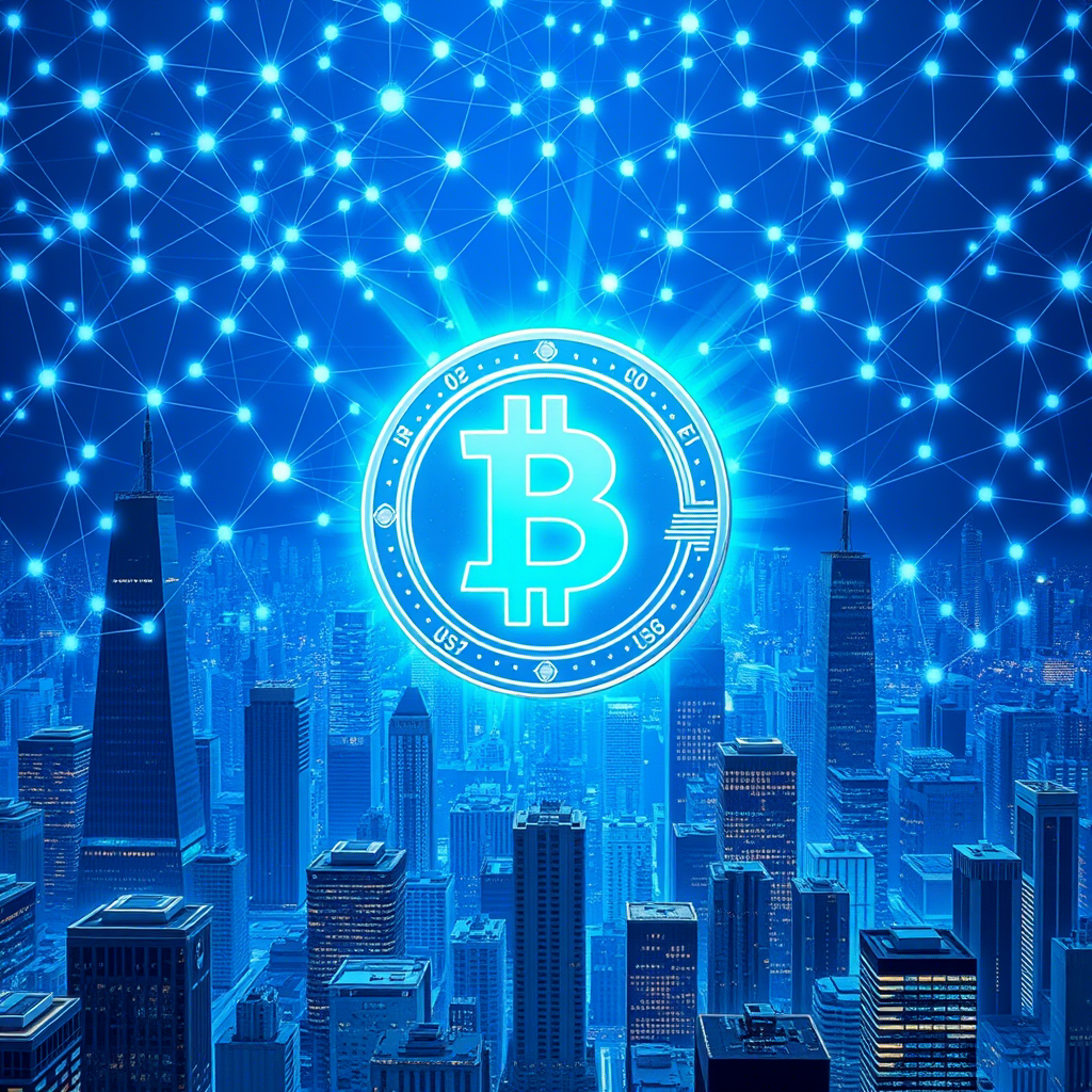 Market cap trends of the USDC stablecoin showing steady growth.