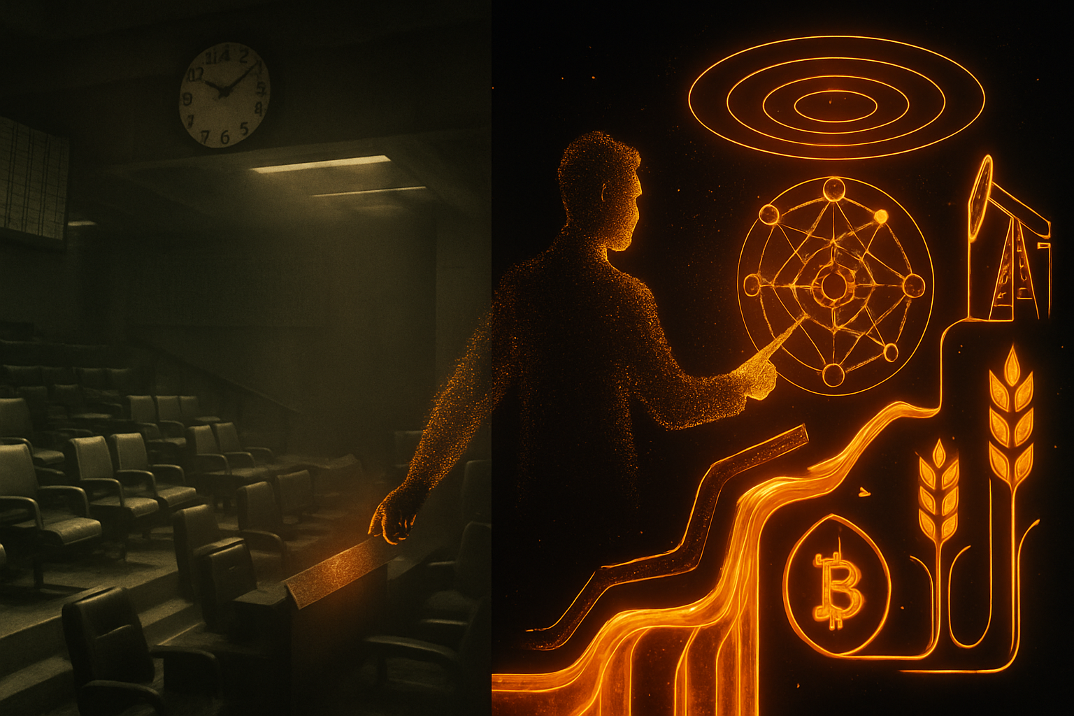 When Gold Meets Gas: How Crypto Funds Are Quietly Eating Wall Street’s Lunch
