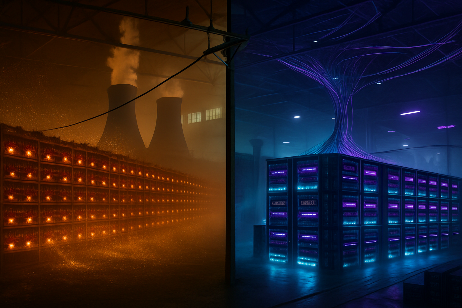 The Great Hash Rate Pivot: How Bitcoin Miners Are Betting the Farm on AI