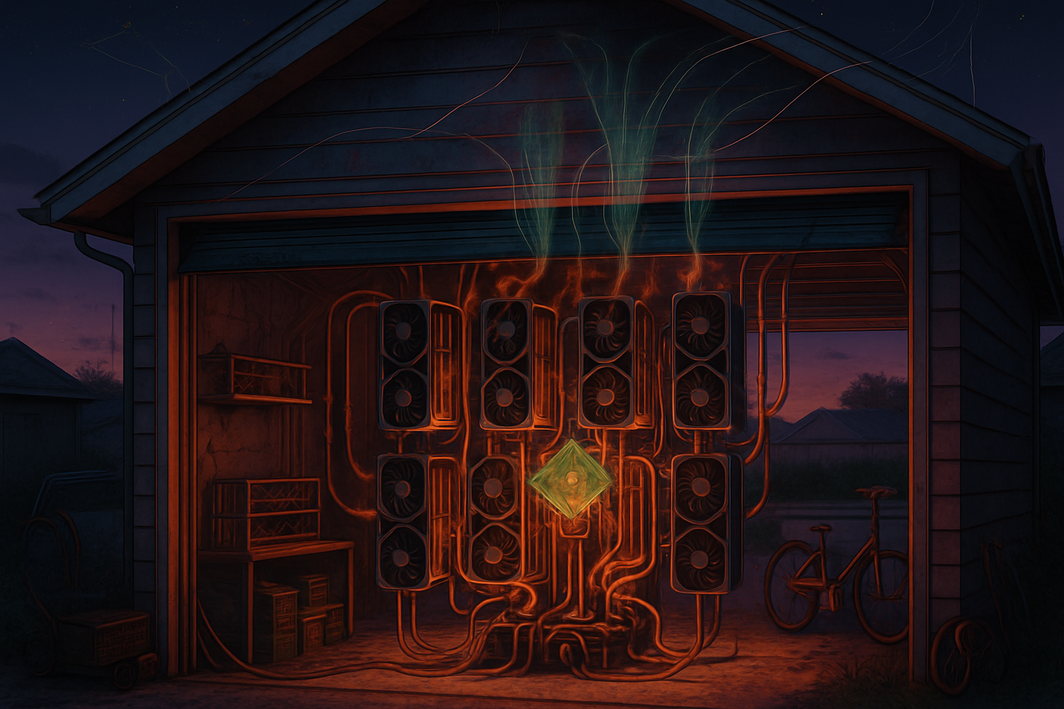 The Great Hardware Harvest: How DePIN Networks Are Turning Idle GPUs, Hard Drives, and Antennas Into Yield Machines, and Why the Party Might Not Last